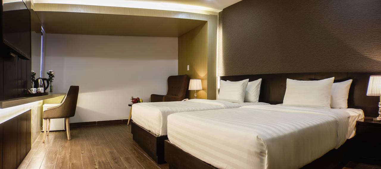 Golden Hotel Nha Trang Bagian luar foto