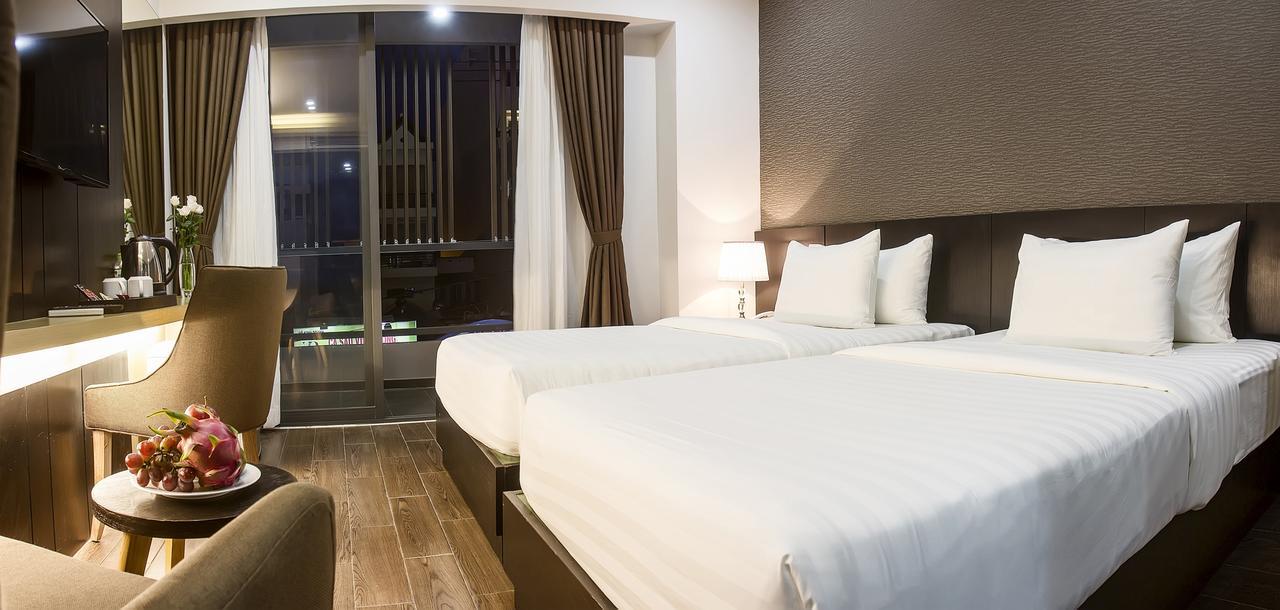 Golden Hotel Nha Trang Bagian luar foto